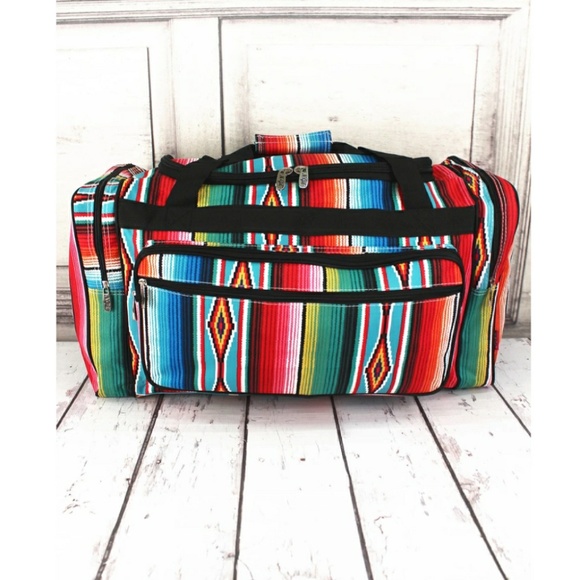 Handbags - Serape DUFFLE BAG (COMES WITH MATCHING PURSE!)